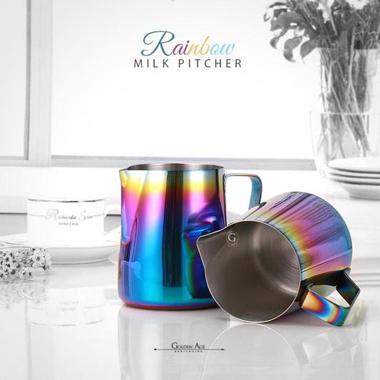 Rainbow Milk Pitcher + Free Shipping - Golden Age Bartending