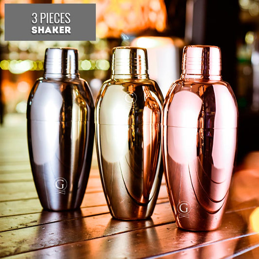 3 pieces Shakers - Golden Age Bartending