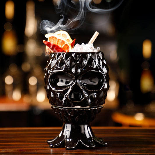 Pineapple Skull Cup - Golden Age Bartending