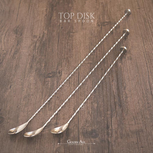Bar Spoons top disk - Golden Age Bartending