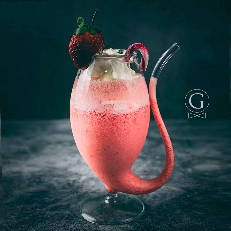 12 x Vampire Cocktail Glasses - FREE SHIPPING - Golden Age Bartending