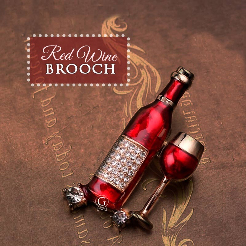 Brooch - Red Wine - Golden Age Bartending