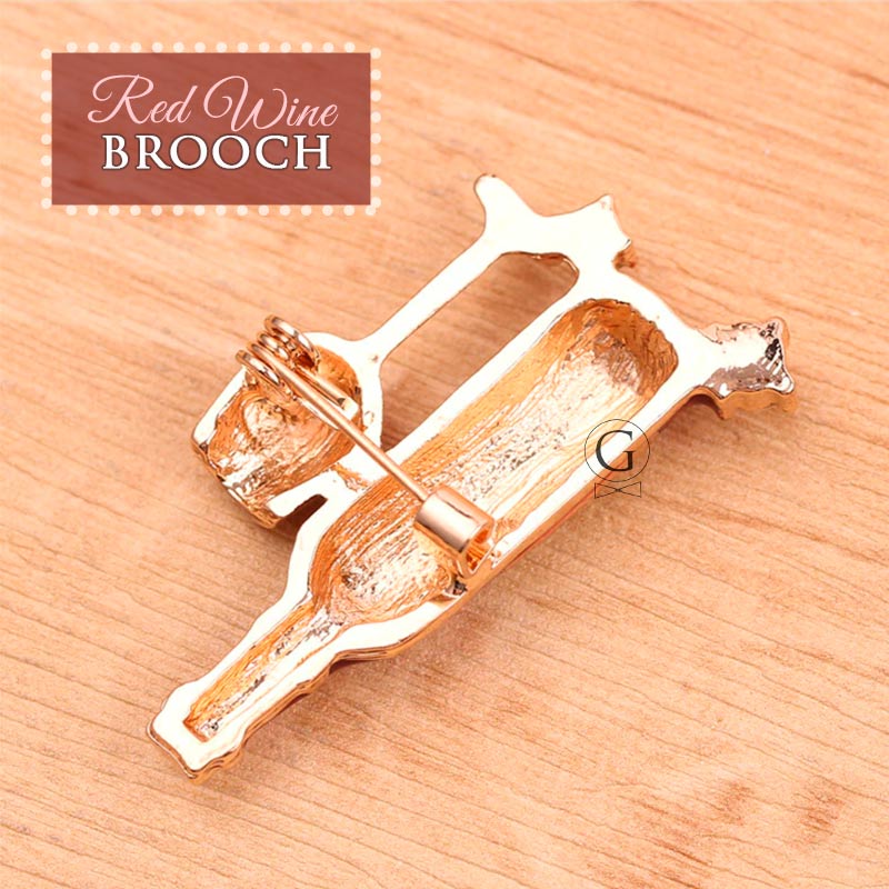 Brooch - Red Wine - Golden Age Bartending