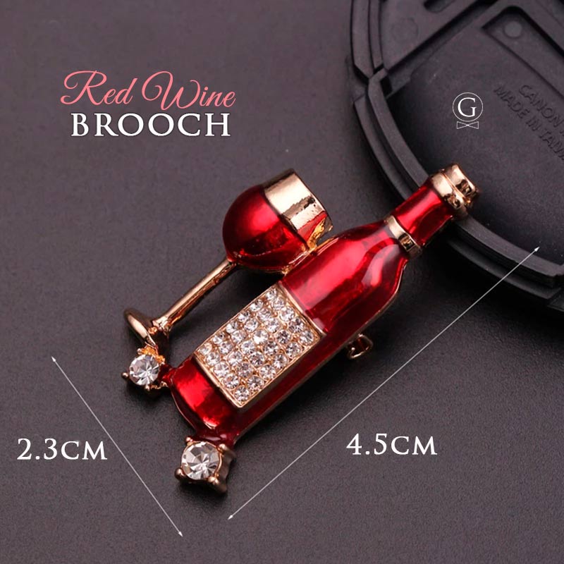 Brooch - Red Wine - Golden Age Bartending